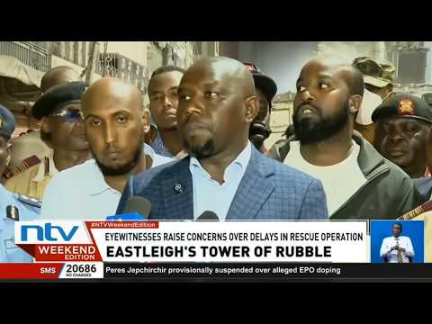 Murkomen: Investigations launched to establish cause of Eastleigh building collapse