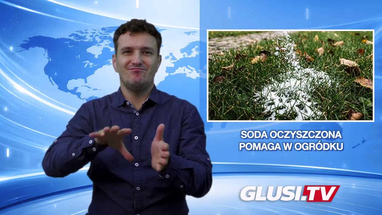 Soda oczyszczona pomaga w ogródku