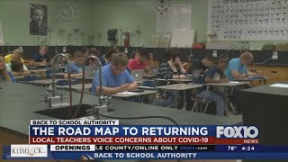 The road map to returning: Local teachers voice concerns about COVID-19