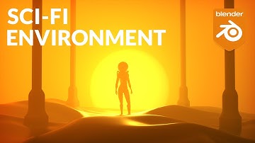 Create a Sci-fi Environment in 10 Minutes (Blender 2.9 Tutorial)
