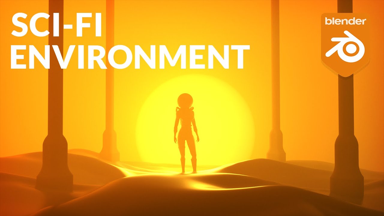 Create a Sci-fi Environment in 10 Minutes (Blender 2.9 Tutorial) - YouTube