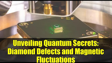 Unveiling Quantum Secrets: Diamond Defects and Magnetic Fluctuations