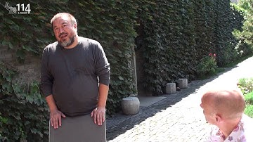 Michael Lentz im Interview mit Ai Weiwei (www.hundertvierzehn.de)