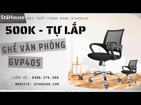 Video Hướng dẫn lắp đặt ghế văn phòng GVP405 - đơn giản tự... - youtube
