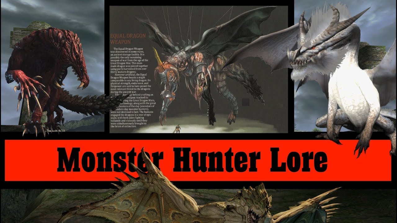 Monster Hunter Lore The Ancient Civilization And The Great Dragon War Youtube