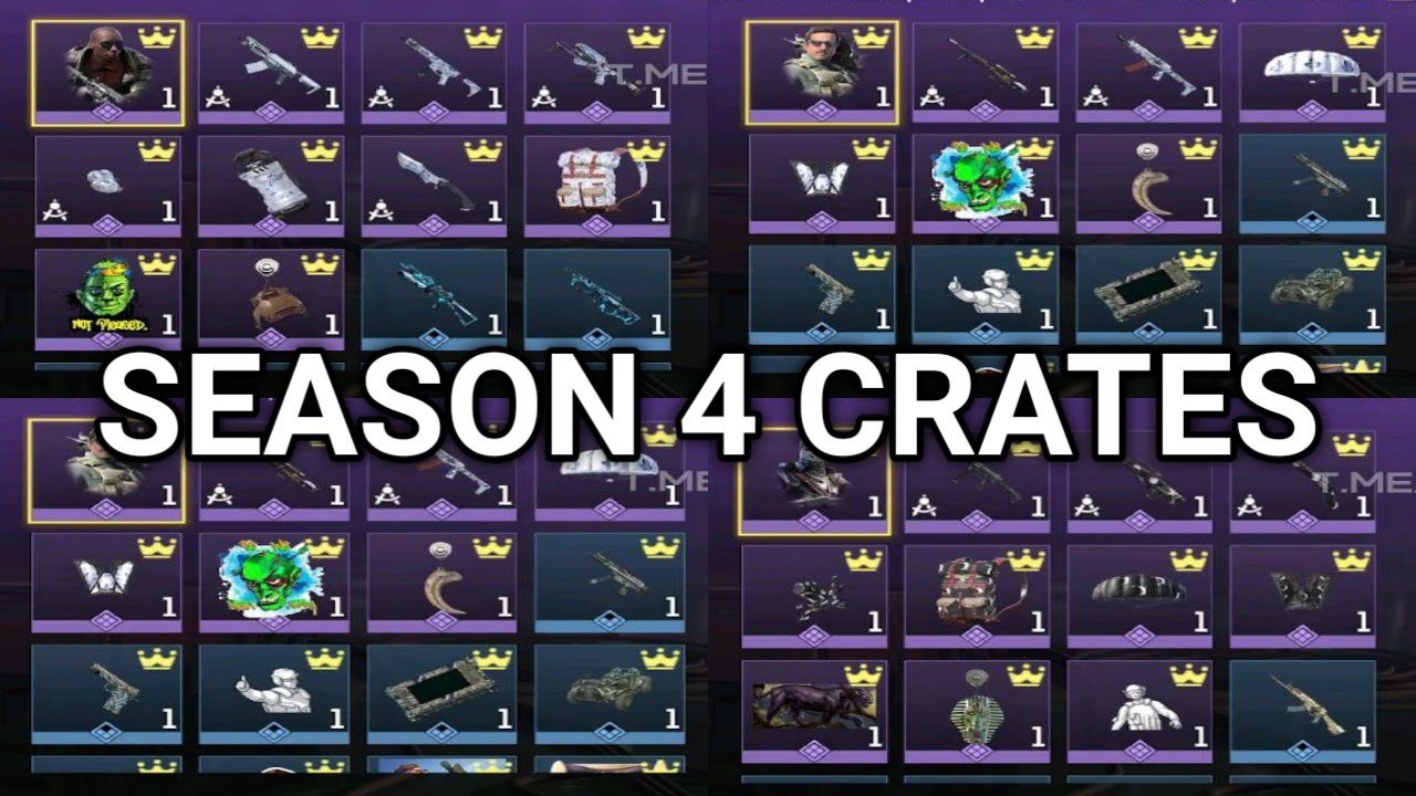 *LEAKS* ALL UPCOMING CRATES IN SEASON 4 + NEW CHARACTER SKINS | COD ...