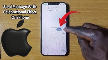 How To Send Message With Celebrational Effect On iPhone