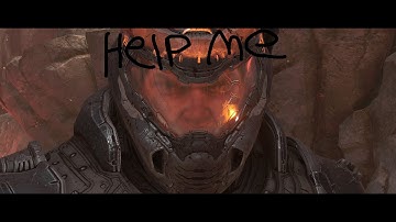 Doom Eternal but I torture myself with third person for 2 minutes