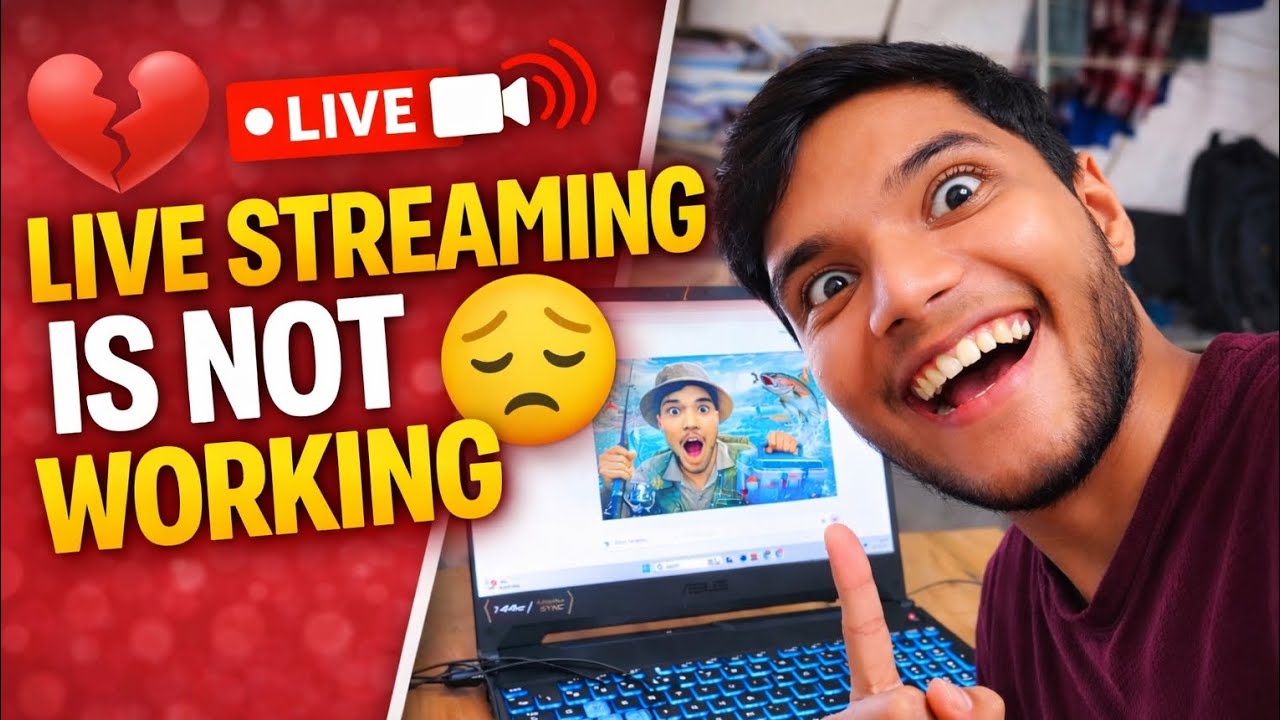 Not Live Stream Live Stream Not Working Good - YouTube