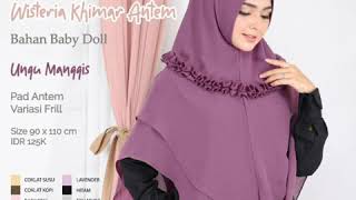 NIBRAS HIJAB WISTERIA ANTEM/ TOKO FARAH 081225804410/ 07082020