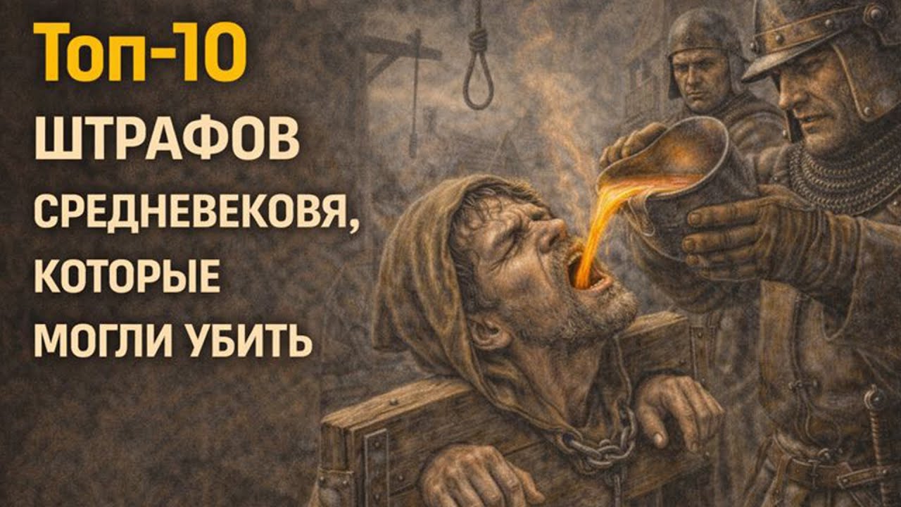 Топ-10 Штрафов Средневековья, Которые Могли Убить