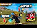 32 Kills with Double M82B Best Game Play in Grandmaster 7000+ Rank Score Lobby - Garena Free Fire