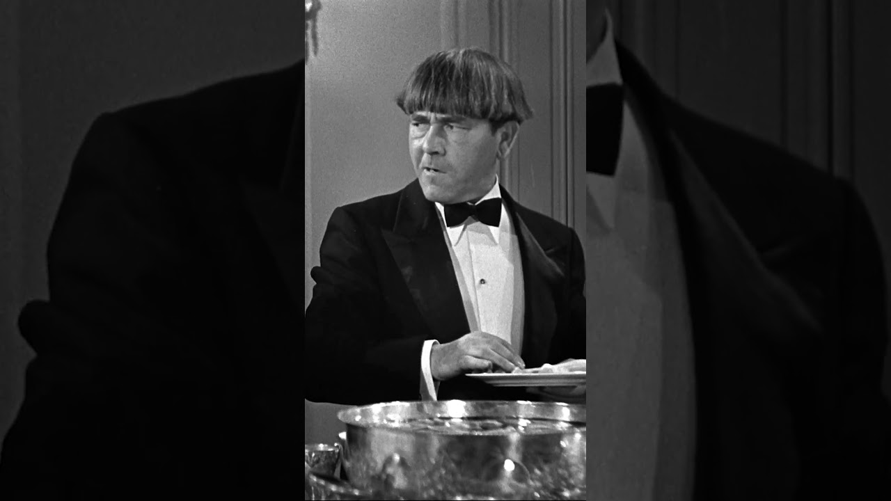 The THREE STOOGES - the Pie Fight Begins!