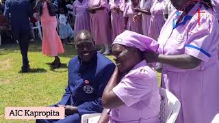 Christian Women's Fellowship graduation ceremony at AIC Kapropita on 01/10/2023