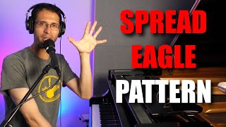 The Spread Eagle - Difficult but Amazing Sounding Left Hand Pattern