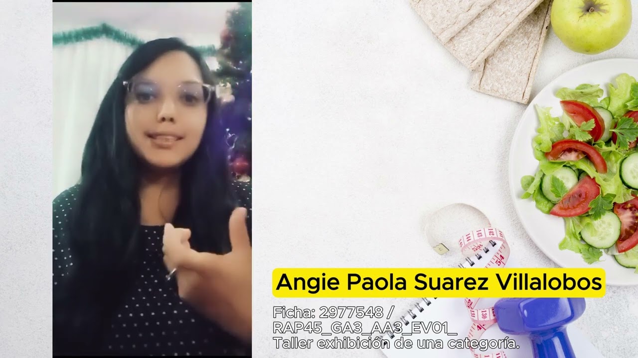 RAP45 GA3 AA3 EV01 Taller exhibición de una categoria / Angie Paola Suarez V. / SENA