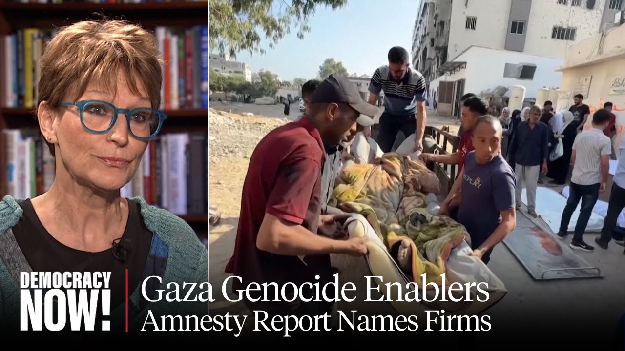 Amnesty Int'l: Boeing, Lockheed Martin, Palantir Enable & Profit from Israel's Genocide in Gaza
