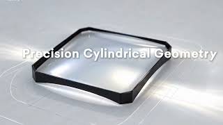 70×70mm Plano-Concave Cylindrical Lens