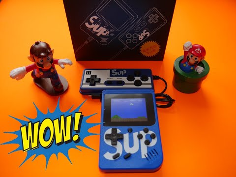 SUP -სათამაშო კონსოლის განფუთვა-unboxing-ი 400 თამაში და ჩვენი   სუპერ მარიო! 90-იანების ნოსტალგია:)