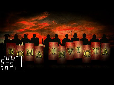 Roma Invicta türkçe oynanış/bölüm #1 ( Roma Diz Çökmez )