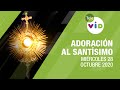 Adoración al Santísimo, Miércoles 28 Octubre de 2020, Padre Carlos Andrés Montoya - Tele VID