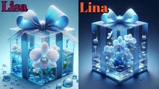 Choose Your Gift Box And See Your Lisa Or Lina Items