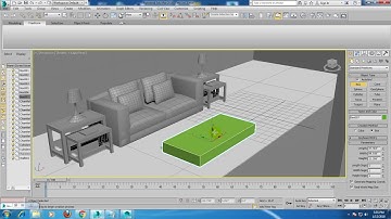 Tutorial on Modeling texturing and Lighting an interior in 3dsmax using Vray ( Part 2)