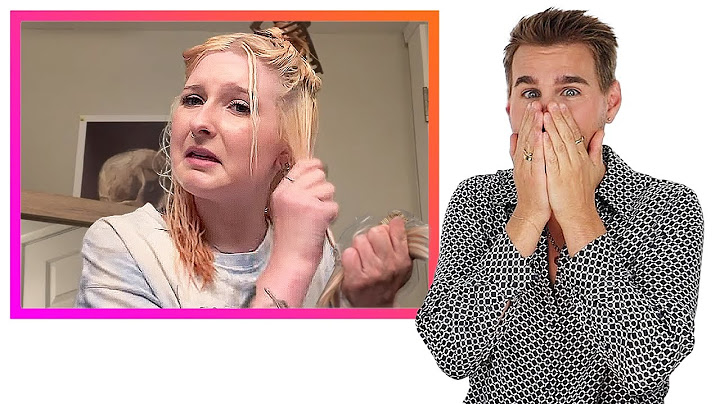 Hairdresser Reacts to EPIC Bleach Fail (3 parts, 1 girl!)