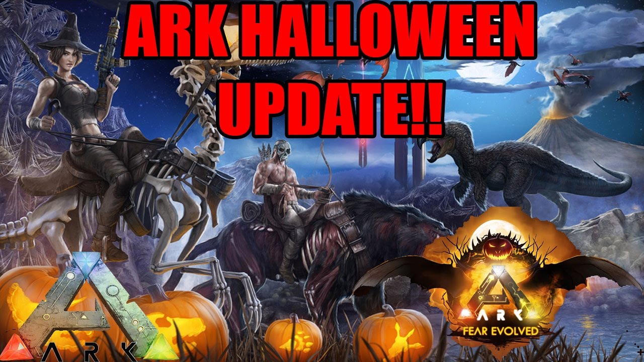 ARK: SURVIVAL EVOLVED - NEW HALLOWEEN UPDATE! - WEREWOLVES AND MORE ...