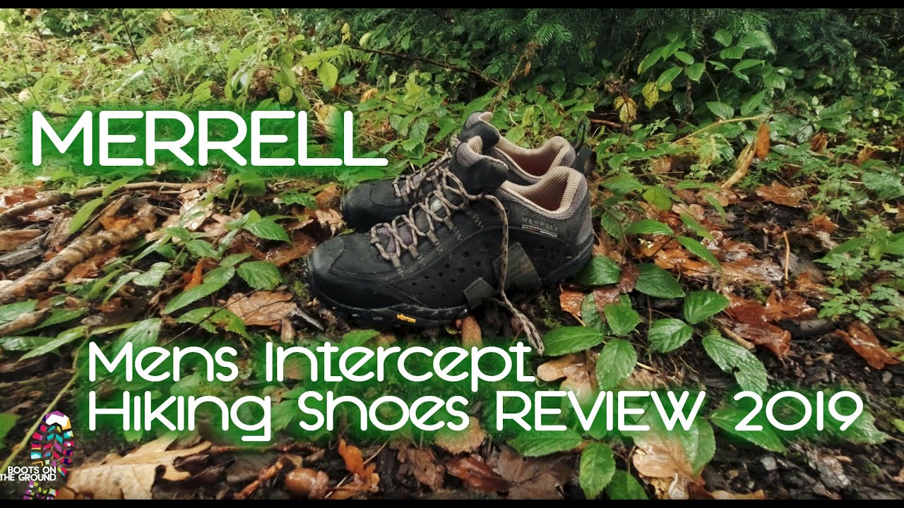 merrell intercept walking shoes