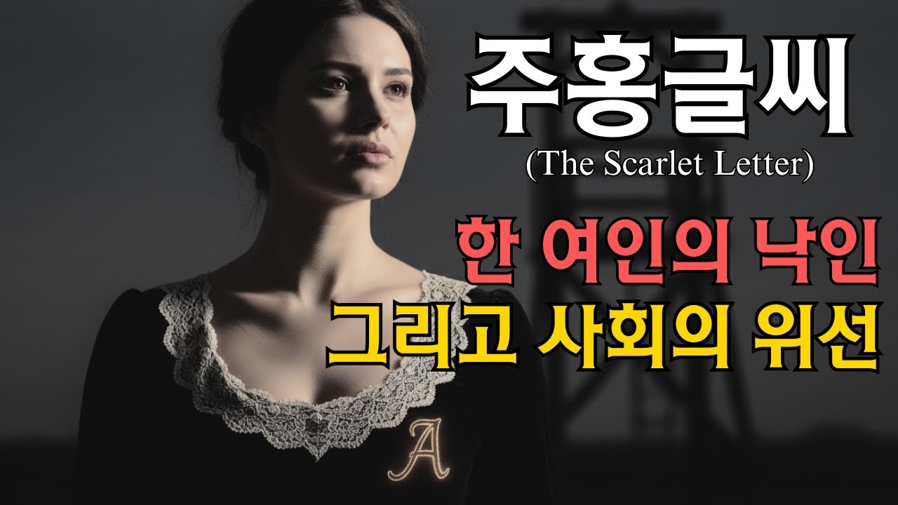 주홍글씨 | 나다니얼 호손 | 고전문학 | 미국문학 | 1시간 50분버전