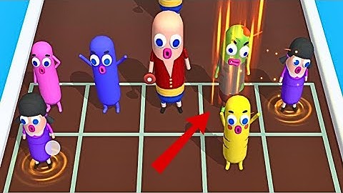 🕹 Merge Master: Monster Run 3D Gameplay - All Levels 1-15 -  Android Games, iOS