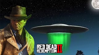 Encontrando o DISCO-VOADOR OVNI e mostrando em DETALHES -  Red Dead Redemption 2