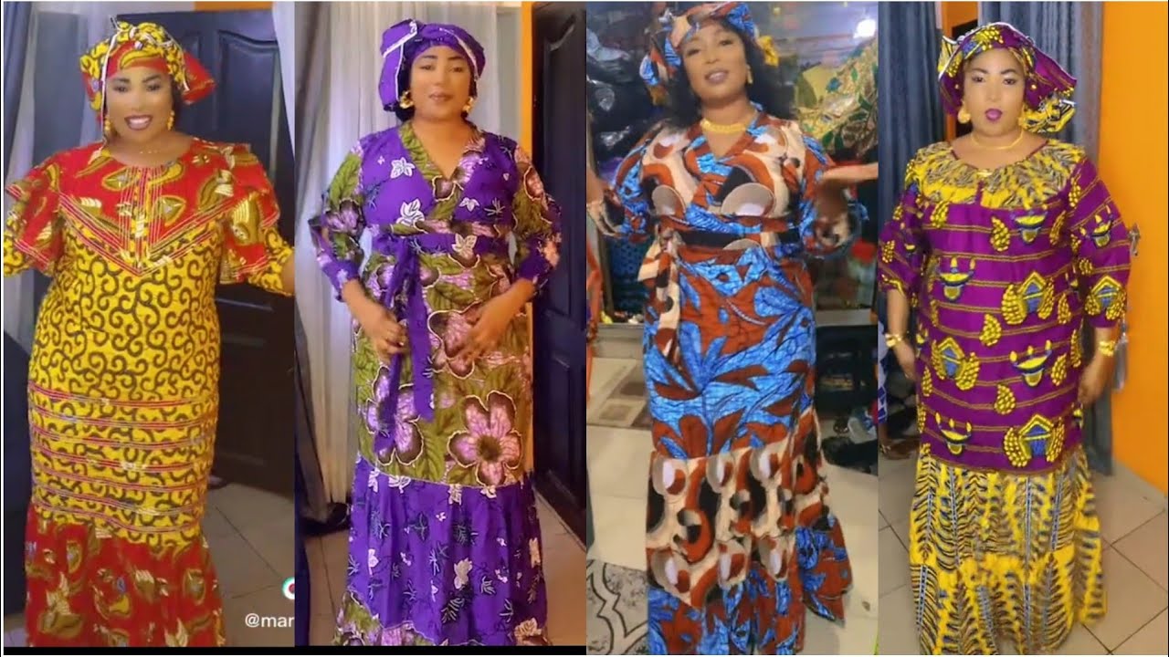 NOUVELLES ET PLUS BELLES ROBES LONGUES EN PAGNE GRANDE TAILLE:JOLIES ET ...