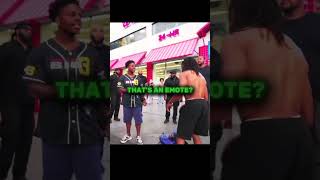 This Guy Showed Speed His Fortnite Emote...