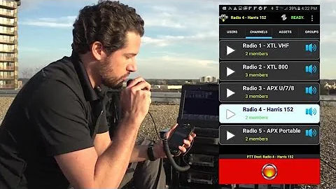 RIOS LiTE Smartphone to LMR Radio Communications