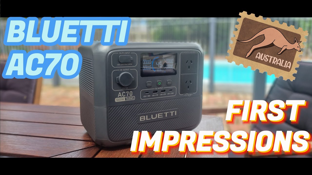 BLUETTI AC70 Power Station AUSTRALIA | First look!