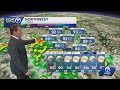 Better chance of monsoon storms for Albuquerque today, Ruidoso under a Flood Watch this afternoon