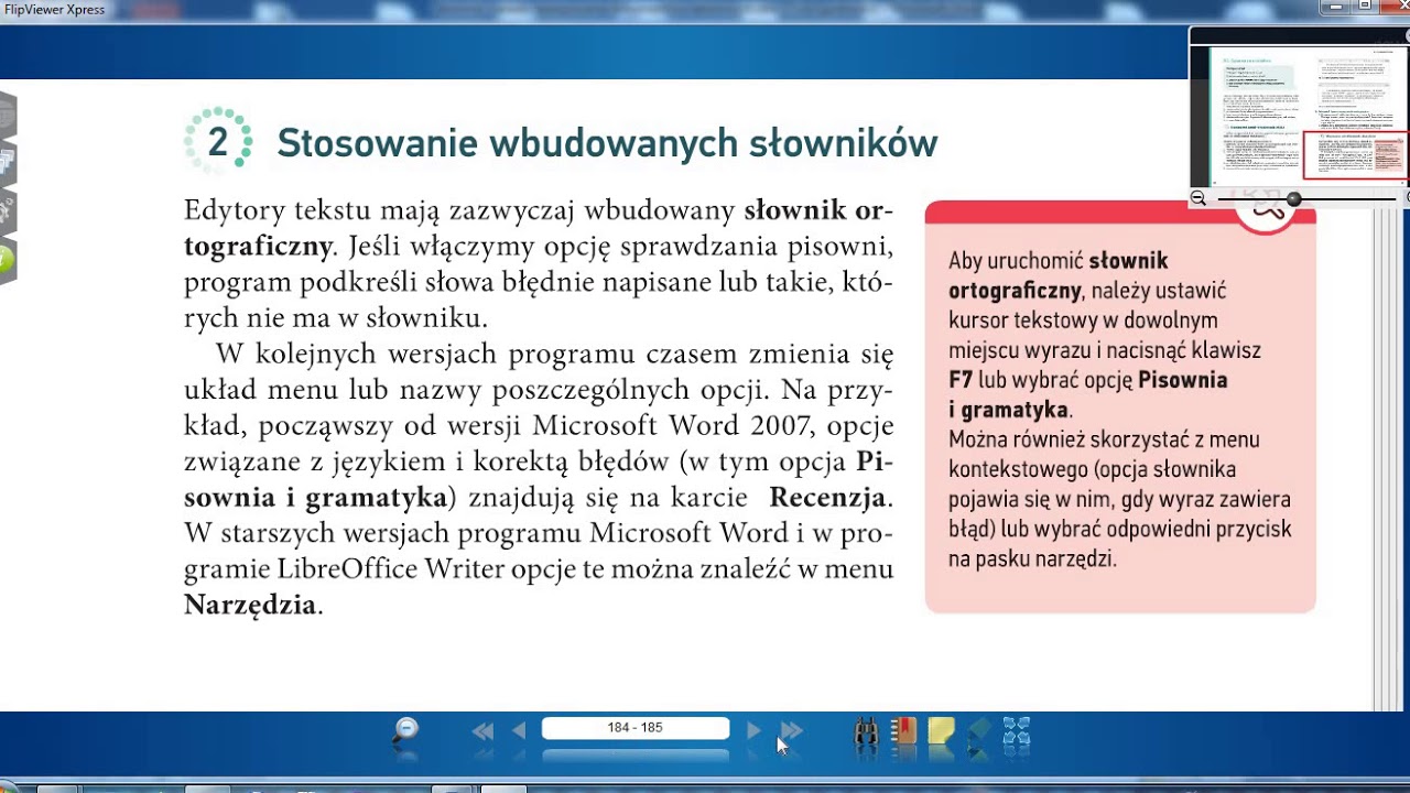 Sprawdzian Edycja Tekstu Klasa 7