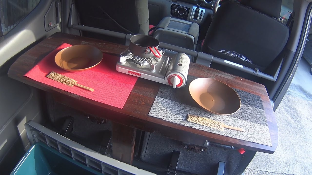 キャラバンセカンドテーブル作ってみた