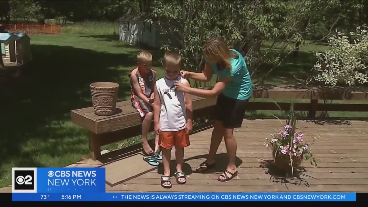 Tick-borne diseases on the rise on Long Island - YouTube