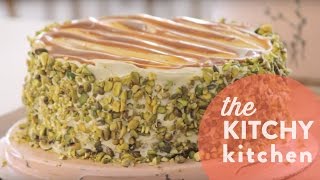 Learn how to make my favorite italian buttercream frosting! this cake
is the perfect combination of pistachios and caramel, i just love
light it is. ...
