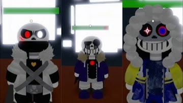 Area 2 Character Showcase|Undertale Multiverse Destroyers 2