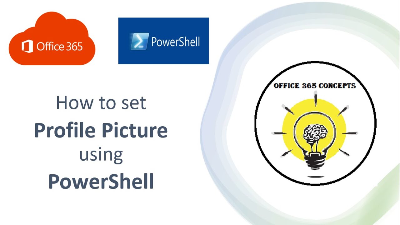 Mastering O365 with PowerShell -Session 8 | How to set pictures for ...