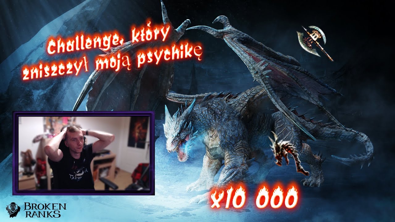 Ten challenge wyssał ze mnie duszę | 10 000 Valdarogów | #mmorpg #brokenranks