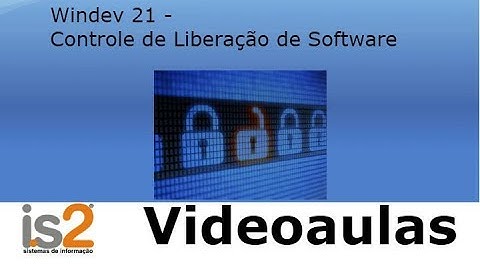 Windev 21 - Controle Liberação Software