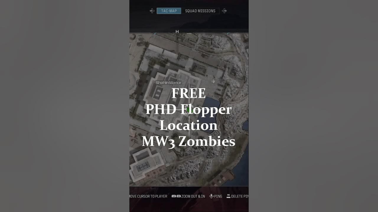 FREE PHD Flopper Perk Location Modern Warfare 3 Zombies #mw3 #mwz #