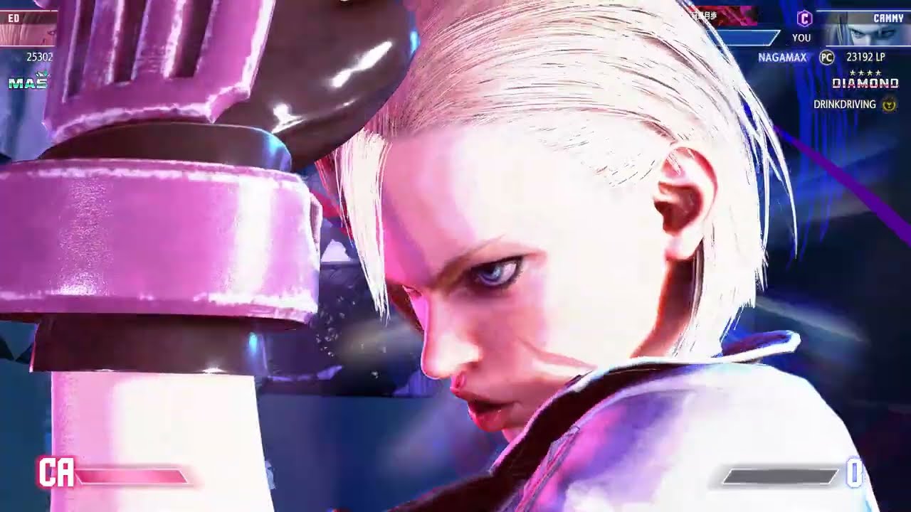 Street Fighter 6 急に回線が切られてもへこたれないキャミィ