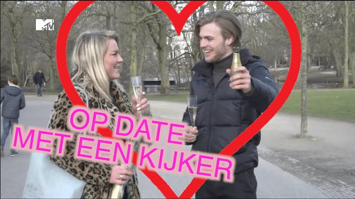 Ik ging op date met een kijker... en filmde het.