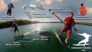 Filming your own eFoil sessions with a 360 cam and a drone